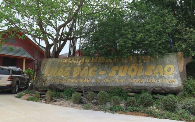 Dự án khu du lịch sinh thái Thác Bạc – Suối Sao: Chính quyền và doanh nghiệp kiên quyết giải quyết các vi phạm và vướng mắc