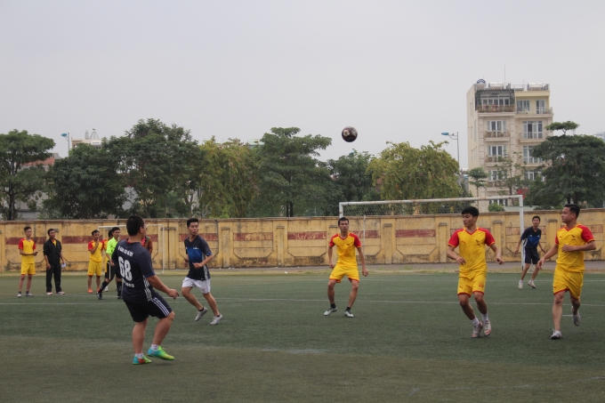 H&agrave; T&acirc;y v&ocirc; địch giải b&oacute;ng đ&aacute; Báo chí tỉnh th&agrave;nh tại H&agrave; Nội lần thứ hai