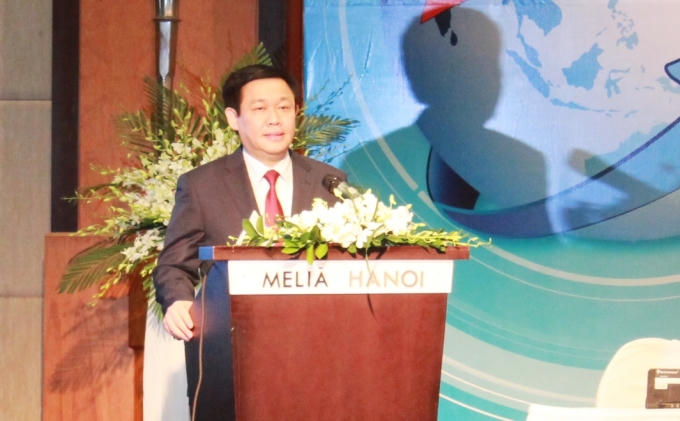 Phó Thủ tướng Vương Đình Huệ phát biểu khai mạc.