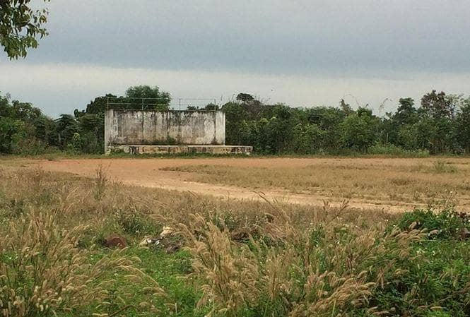 Hiện trường nơi xảy ra vụ án.