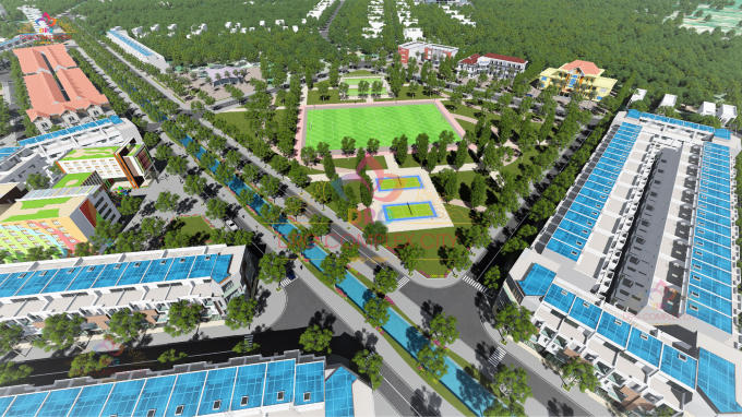Phối cảnh Dự án DRG Complex City