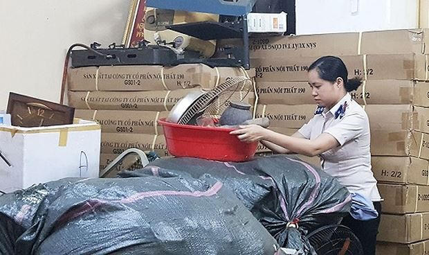 Kho vật chứng của nhiều cơ quan THADS còn rất hạn chế.