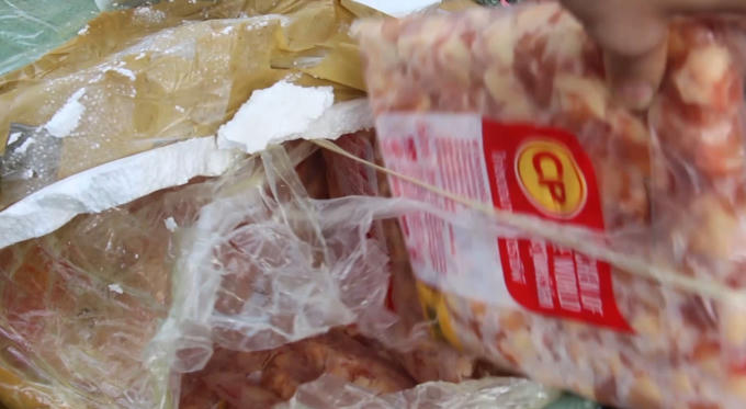 Tất cả số sụn chân gà đều không có nguồn gốc.