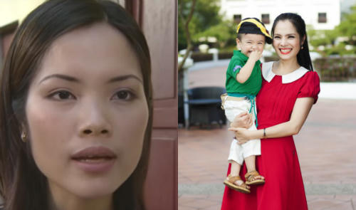 Kiều Thanh ở chung với bố của con trai nhưng không làm đám cưới.