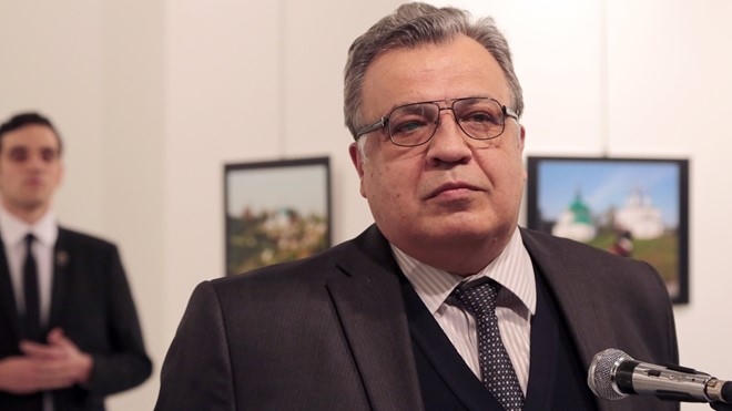 Đại sứ Nga tại Thổ Nhĩ Kỳ, ông Andrei Karlov. (Ảnh: AP)