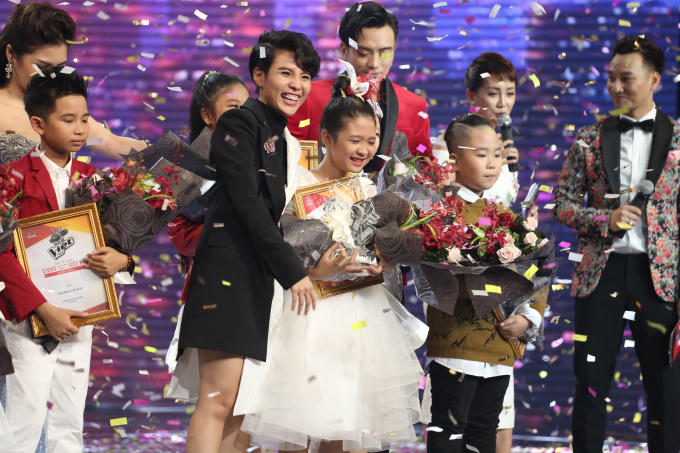 Ngọc Ánh - Học trò Vũ Cát Tường đăng quang quán quân The Voice Kids 2017