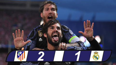 Atletico 2-1 Real