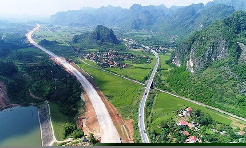 Khẩn trương lập điều chỉnh chủ trương đầu tư Dự án cao tốc Đồng Đăng - Trà Lĩnh. Ảnh Internet