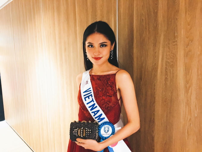 Đây là giải thưởng đầu tiên mà Thuỳ Dung nhận được tại Miss International 2017