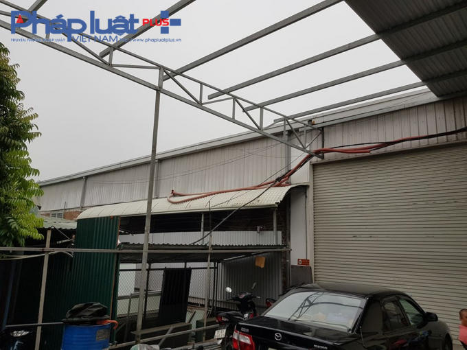 Kho ngoại quan của Công ty TNHH DV hàng hóa quốc tế Nội Bài.