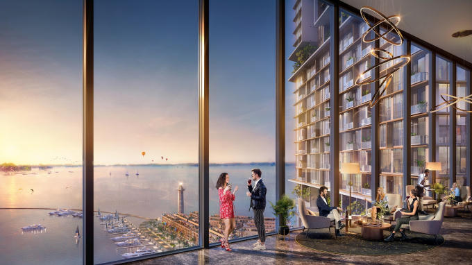 Tiện ích tại Sun Marina Town