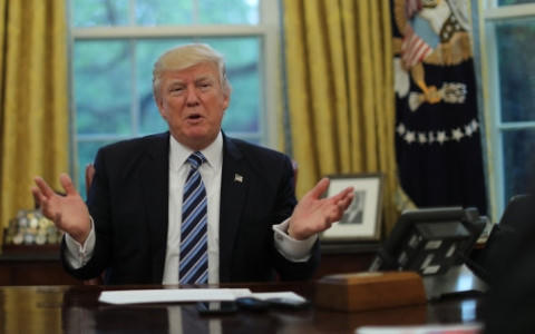 Tổng thống Donald Trump thừa nhận, việc điều hành nước Mỹ khó hơn ông từng nghĩ. (Ảnh: Reuters)