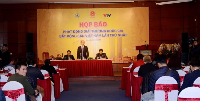 Chính thức phát động giải thưởng quốc gia bất động sản Việt Nam