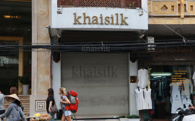 Khaisilk bán khăn có nguồn gốc Trung Quốc nhưng lại gắn nhãn mác Việt Nam.