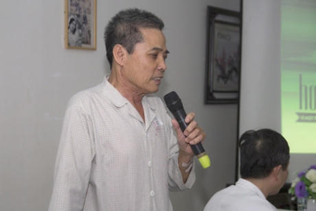 Bác Nhân chia sẻ câu chuyện của chính mình.