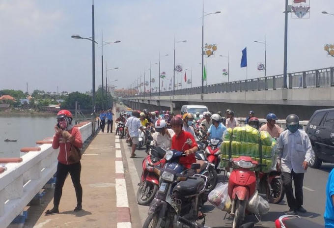 Hiện trường vụ việc.