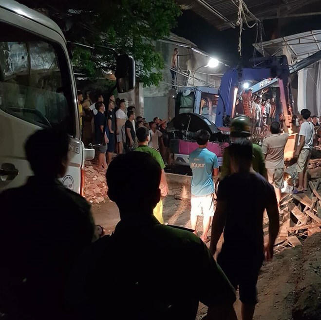 Hiện trường vụ việc. (Ảnh: báo Infornet)