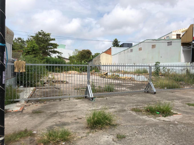 Phần đất đang xảy ra tranh chấp.