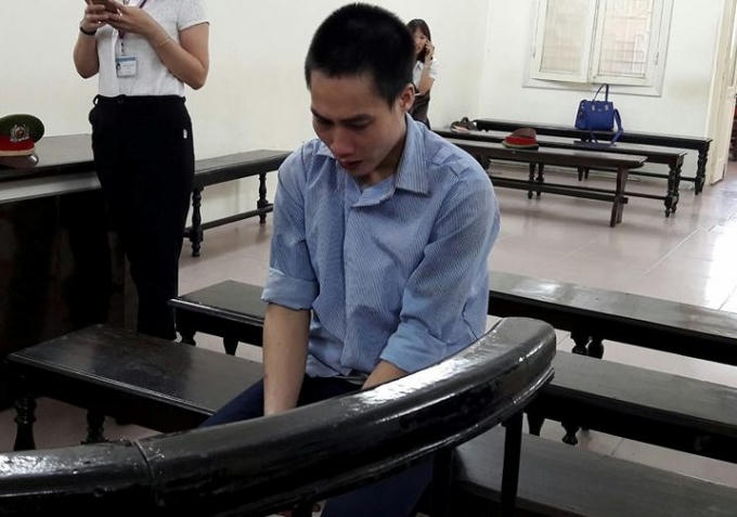 Bị cáo Hà Văn Toàn trước vành móng ngựa