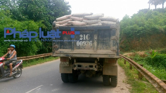 Xe gây tai nạn được cho là quá tải.