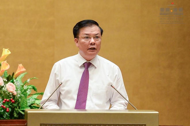 Bộ trưởng Bộ Tài chính Đinh Tiến Dũng.