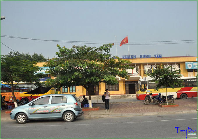 Bến xe khách Hưng Yên. (nguồn Internet).