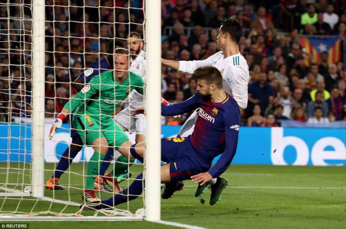 Ronaldo ghi bàn gỡ hòa 1-1