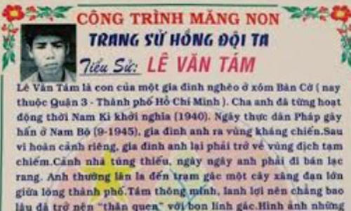 Hiện, nhà trường đã gỡ bức ảnh khỏi công trình. Ảnh: A.X
