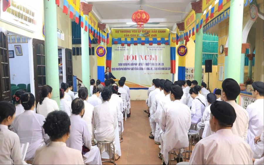 Thông qua Hội nghị tuyên truyền thiết thực này, đội ngũ chức sắc, chức việc không chỉ nắm vững những quy định về bầu cử, mà còn trở thành những tuyên truyền viên tích cực trong cộng đồng.