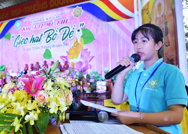 Kh&oacute;a tu m&ugrave;a h&egrave; &ldquo;Gieo hạt Bồ đề