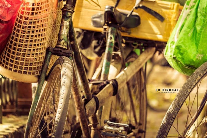 Chiếc xe là phương tiện kiếm sống của những người phụ nữ lao động, có rất nhiều trong những năm 80 -90 thế kỷ trước.