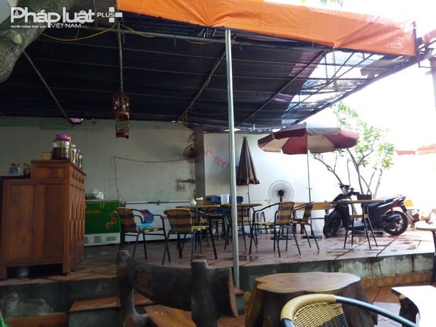 Địa điểm trên được sử dụng để kinh doanh quán Cafe.
