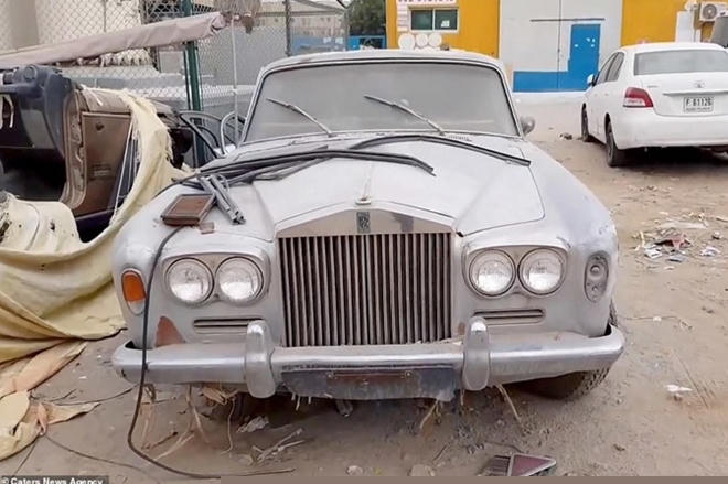 Chiếc siêu xe sang Rolls-Royce có số phận hẩm hiu.