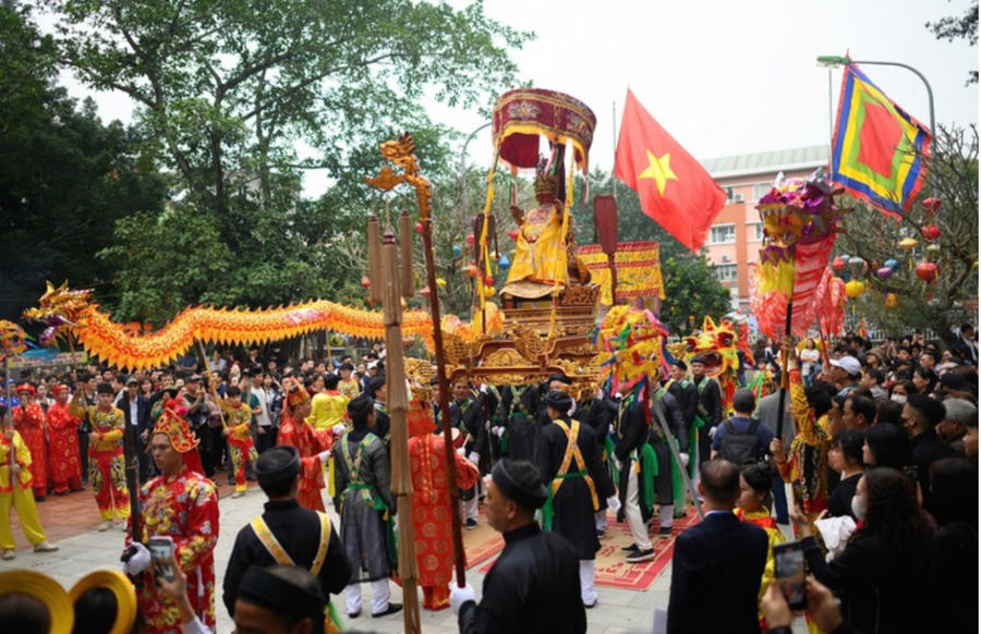 Lễ hội Triều Khúc từ lâu đã trở thành biểu tượng văn hóa của vùng đất Thăng Long – Hà Nội,