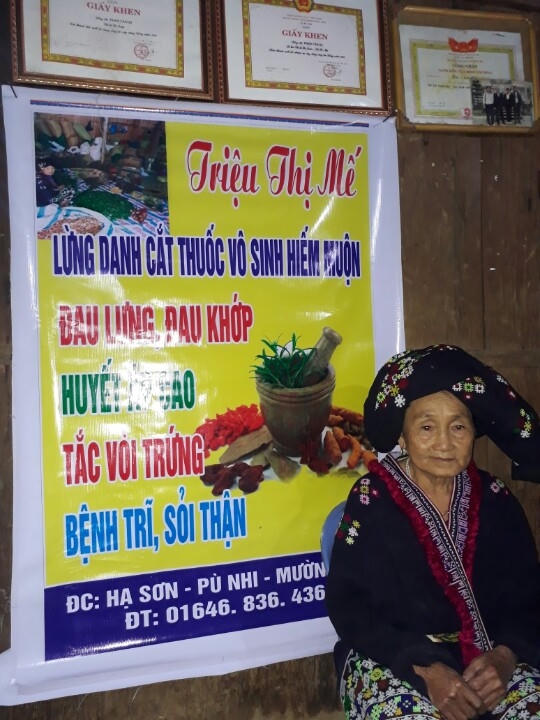 Chân dung mẹ Mế.