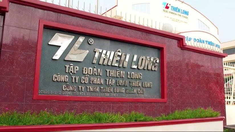 Công ty cổ phần Tập đoàn Thiên Long bị xử phạt và truy thu thuế hơn 4 tỷ đồng.