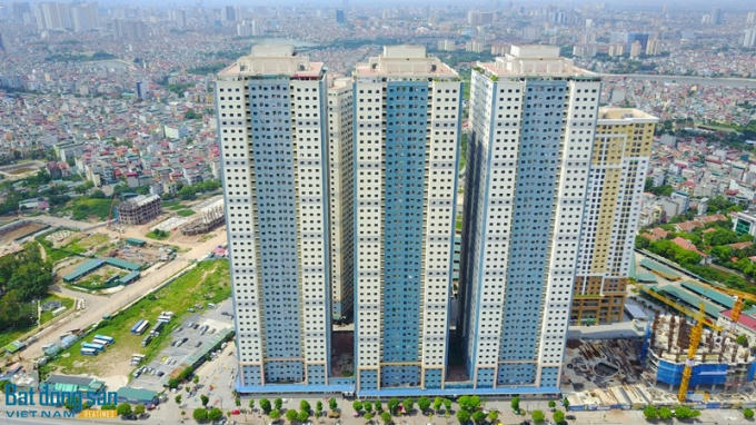 Số tiền sử dụng đất chưa nộp tại lô đất CT2 thuộc Khu đô thị Kim Văn - Kim Lũ tạm tính là 733.053 triệu đồng. Ảnh: http://reatimes.vn/