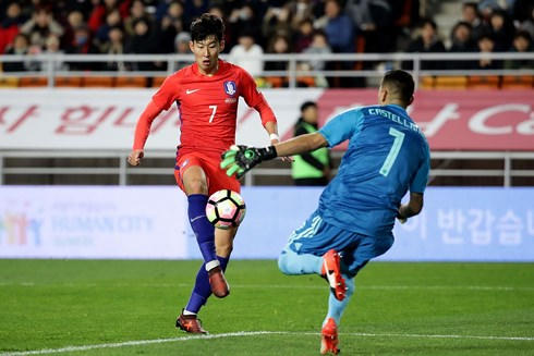 Heung Min Son là niềm hy vọng lớn nhất của Hàn Quốc ở World Cup 2018. (Ảnh: Getty)