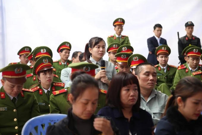 Phiên tòa diễn ra tại Trại tạm giam Công an tỉnh Quảng Ninh.