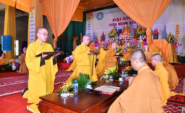 Gi&aacute;o hội phật gi&aacute;o Việt Nam tổ chức Đại giới đ&agrave;n Vi&ecirc;n Minh Kinh Bắc 1