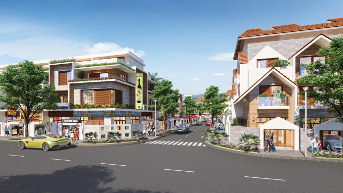 Dãy nhà phố, biệt thự Barya Citi.