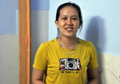Chị Nguyên, đại lý vé số Phước Danh (TP Trà Vinh)