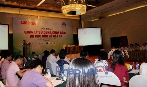 Hội thảo về “Quản lý sử dụng chất cấm trong chăn nuôi và các vấn đề đặt ra” diễn ra ngày 25/4.
