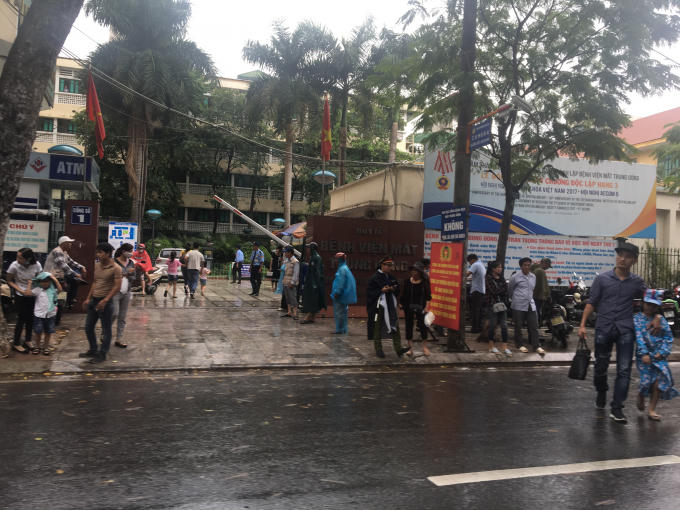 Bệnh viện Mắt trung ương. Ảnh Ngọc Huy