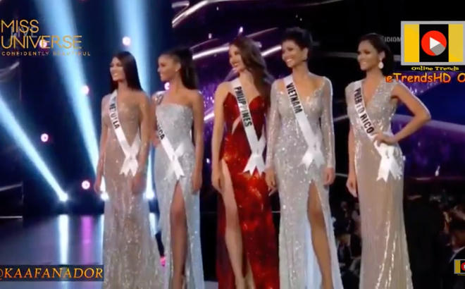 Top 5 Miss Universe 2018 trả lời ứng xử.