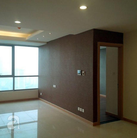 H&igrave;nh ảnh ph&ograve;ng kh&aacute;ch trước khi cải tạo.