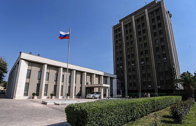 Đại sứ quán Nga tại Syria. (Ảnh: TASS)