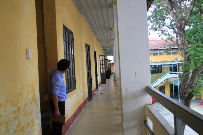 Dãy nhà hơn 60 năm tuổi.