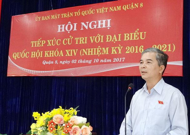 Thiếu tướng Ngô Minh Châu, Phó giám đốc Công an TPHCM là đại biểu Quốc hội khóa 14