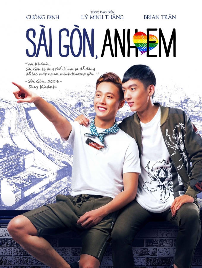 Brian và Cường Đinh.